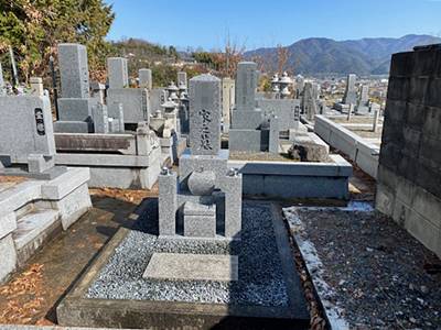亀岡市で墓石の建立 京都市南区オフィス石太郎